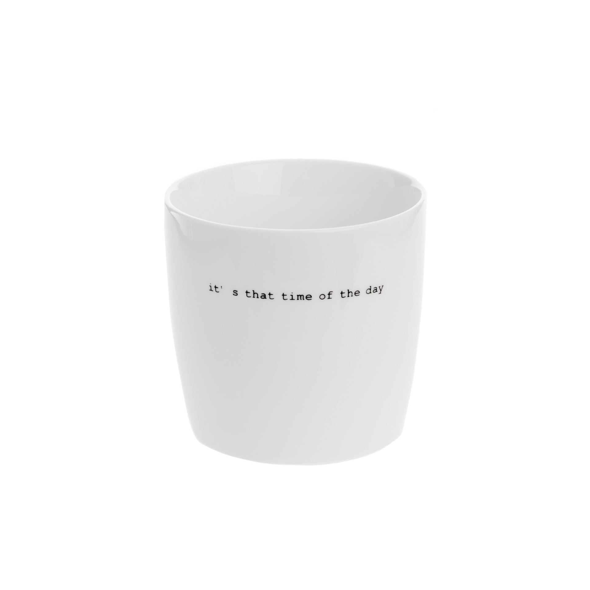 sögne mug white  it`s that time